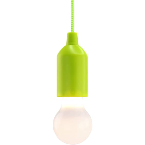 HyCell 1600-0175 Pull-Light PL Campinglampa LED 25 lm batteri 50 g Grön