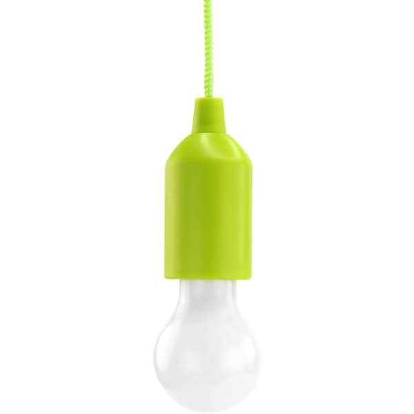 HyCell 1600-0175 Pull-Light PL Campinglampa LED 25 lm batteri 50 g Grön