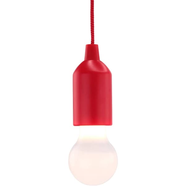 HyCell 1600-0176 Pull-Light PL Campinglampa LED 25 lm batteri 50 g Röd