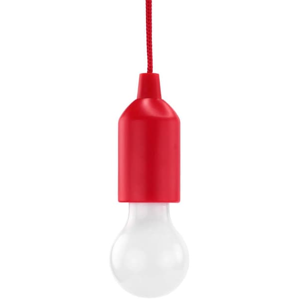 HyCell 1600-0176 Pull-Light PL Campinglampa LED 25 lm batteri 50 g Röd