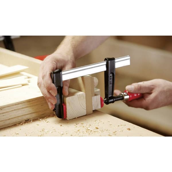 Skruvtving av aducergods TPN-BE 250/120 Bessey TPN25BE Spännvidd (max.):250 mm Gapdjup:120 mm
