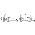 Miniatyrbild 2 av 4: UniKlamp UK 300/80 Bessey UK30 Spännvidd (max.):300 mm Gapdjup:80 mm