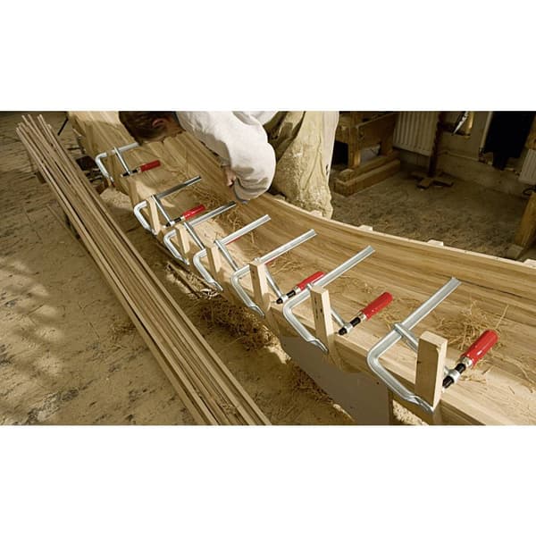 Skruvtving helt i stål GZ 100/60 Bessey GZ10 Spännvidd (max.):100 mm Gapdjup:60 mm