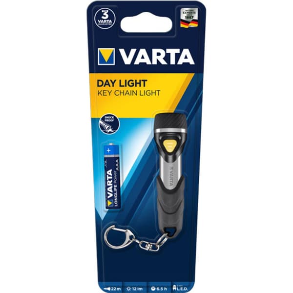 Varta Day Light Key Chain LED Ficklampa batteri 12 lm 6.5 h 37 g