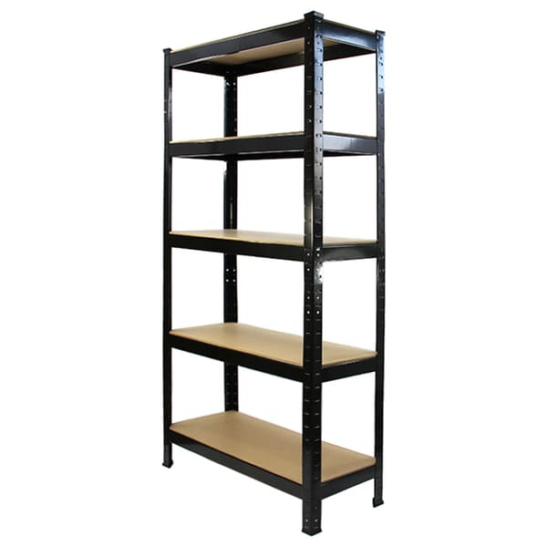T-Rax Opbevaringshylde, sort, 75 cm (B), 30 cm (D)