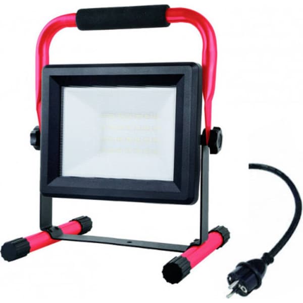 MegaLight Floodlight Stand Byggstrålkastare LED 100 W 8000 lm Neutralvit 80784