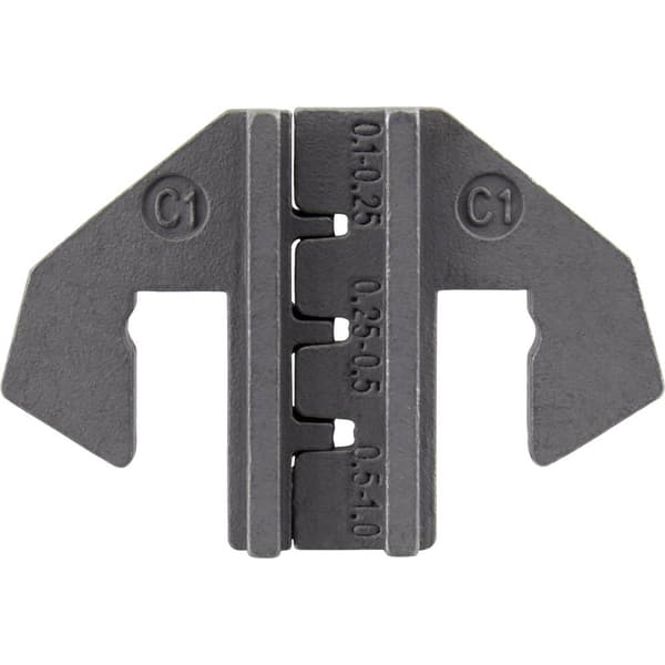 TOOLCRAFT PLE-0C1 Krympinsatser Flatkontakt Crimp-område: 0.1 till 1 mm² Passar märke: TOOLCRAFT PZ-500