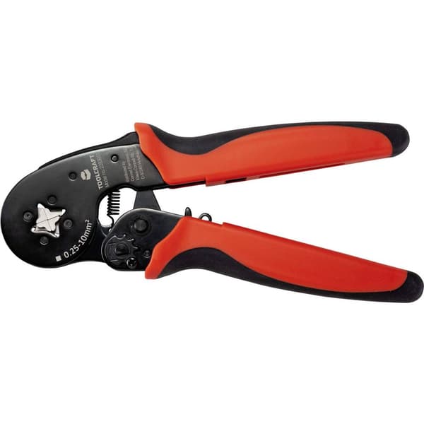 TOOLCRAFT TO-6851883 Crimptång Ändhylsor 0.25 till 10 mm²