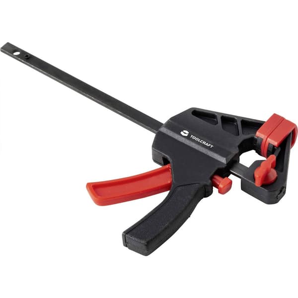 Enhandstving TOOLCRAFT TO-6743691 Spännvidd (max.):100 mm Mått - Längd: 180 mm Gapdjup:35 mm