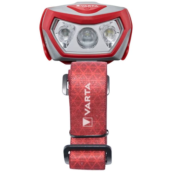 Varta Outdoor Sports H20 Pro LED Pannlampa batteri 200 lm 52 h 17650101421 Grå, Röd
