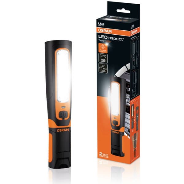 OSRAM LEDIL412 LEDInspect TWIST250 LED Arbetslampa Uppladdningsbara batteri, via USB 250 lm