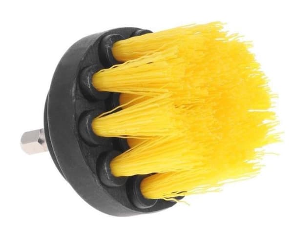 3 x Screwdriver brush set for cleaning bathrooms