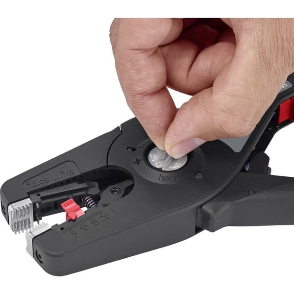 Knipex PreciStrip 16 12 52 195 SB Avisoleringstång 0.08 till 16 mm² 6 till 28