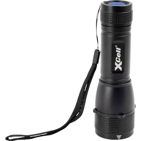 XCell 146362 LED Ficklampa med handrem, med hölster, med stroboskopläge batteri 500 lm 7 h 179 g