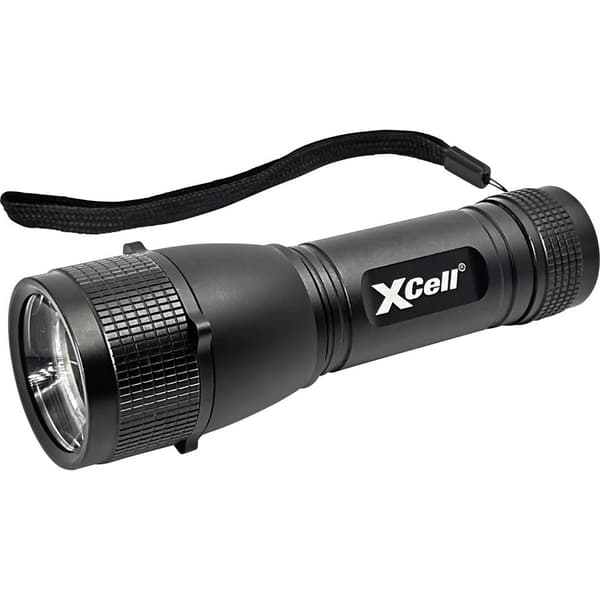 XCell 146362 LED Ficklampa med handrem, med hölster, med stroboskopläge batteri 500 lm 7 h 179 g