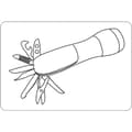 Miniatyrbild 3 av 3: kh-security Be Prepared Ficklampa med multiverktyg batteri