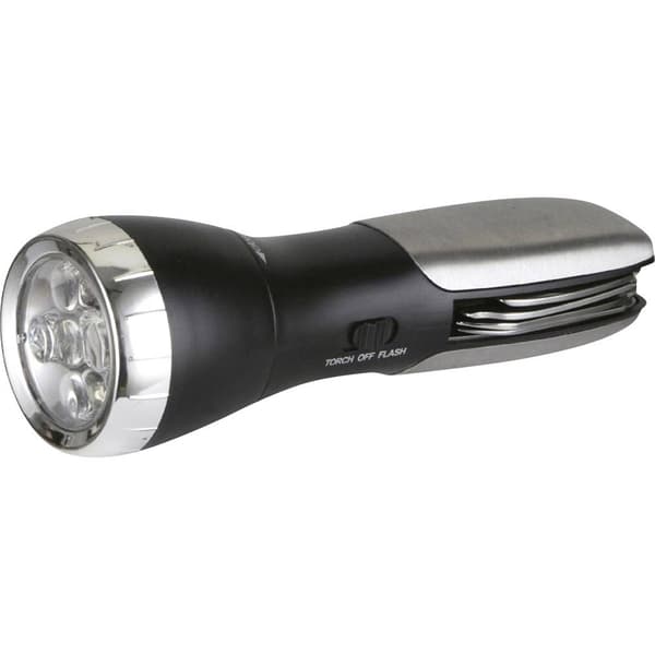 kh-security Be Prepared Ficklampa med multiverktyg batteri