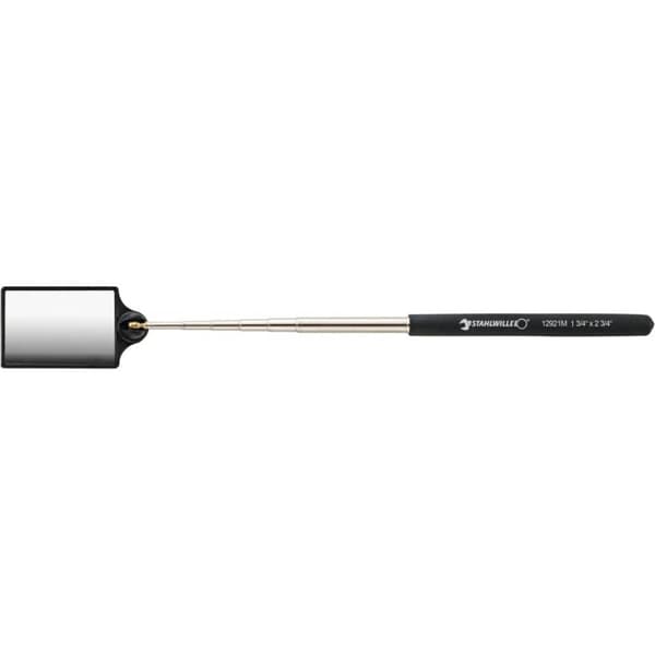 Stahlwille 12921 M 1 3/4 ZOLL / 45MM TELESKOPSPIEGEL. ECKIG Inspektionsspegel utdragbar Spegelstorlek: (B x H) 70 mm x