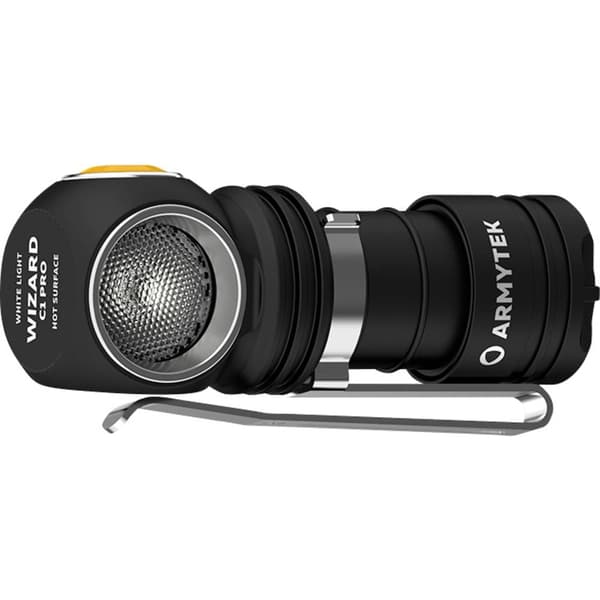 ArmyTek Wizard C1 Pro Magnet White LED Pannlampa med magnetfäste Uppladdningsbara batteri 1000 lm 1440 h 55 g