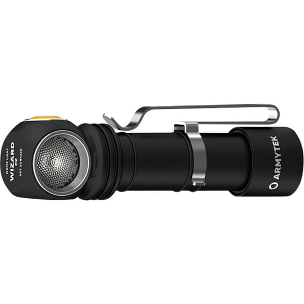 ArmyTek Wizard C2 Magnet White LED Pannlampa med magnetfäste Uppladdningsbara batteri 1200 lm 4800 h 64 g