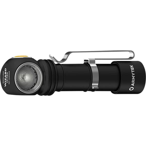 ArmyTek Wizard C2 Pro Magnet White LED Handlampa med magnetfäste Uppladdningsbara batteri 2500 lm 4800 h 65 g