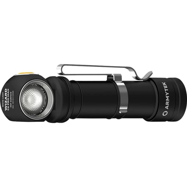 ArmyTek Wizard C2 Pro Max Magnet Warm LED Handlampa med magnetfäste Uppladdningsbara batteri 3720 lm 1440 h 79 g
