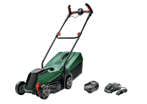 Bosch CityMower gräsklippare Handgräsklippare Batteri Svart, Grön