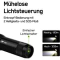 Miniatyrbild 4 av 5: GP Discovery GPDISFLC32BK874 LED Ficklampa batteri 300 lm 15 h 120.5 g