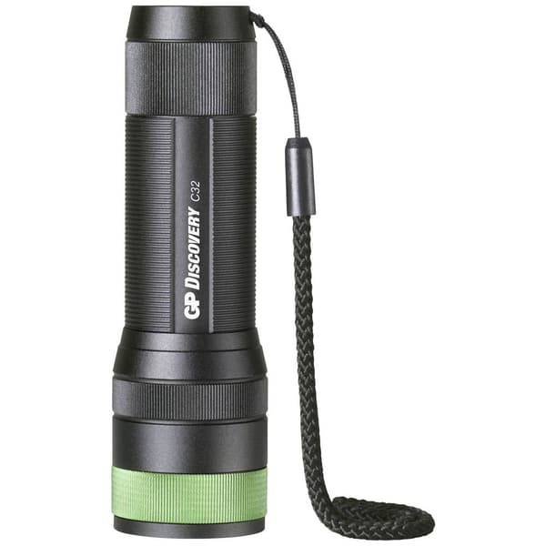 GP Discovery GPDISFLC32BK874 LED Ficklampa batteri 300 lm 15 h 120.5 g