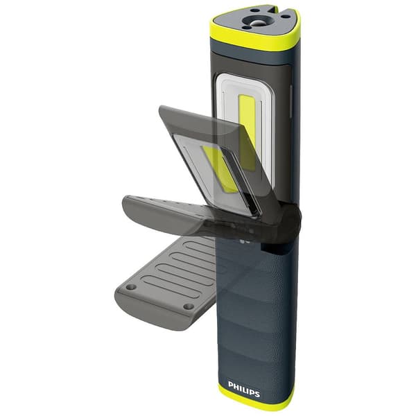 Philips Automotive X60PILLX1 Xperion 6000 Pillar LED Arbetslampa Uppladdningsbara batteri 5 W 500 lm Grå, Gul
