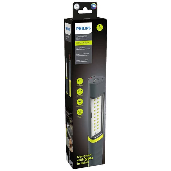 Philips Automotive X60LINEX1 Xperion 6000 Line LED Arbetslampa Uppladdningsbara batteri 3 W 300 lm