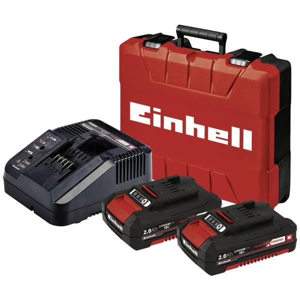 Einhell Professional TP-CD 18/50 Li-i BL (2x2,0Ah) 2-växel-Slagborrmaskin batteri inkl. 1x batteri, inkl. laddare, inkl
