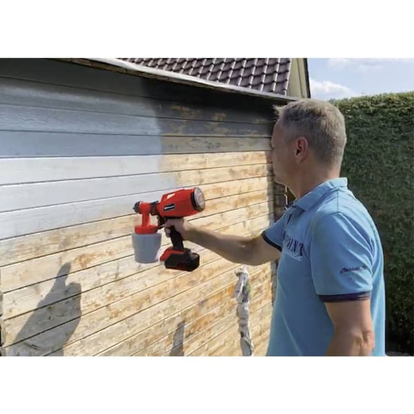 Einhell Power X-Change TC-SY 18/60 Li-Solo Färgsprutsystem Vattenmängd (max) 650 ml/min