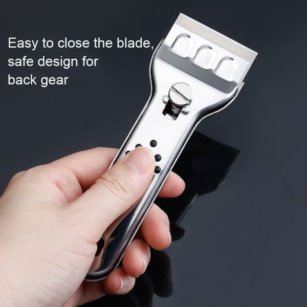 Rengøringsskraber med 5 barberblade