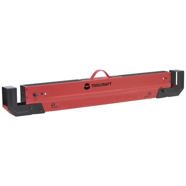 TOOLCRAFT TO-7726197 Stål Sågbock höjdjusterbar 300 kg (B x H x D) 520 x 620 x 1088 mm 9.3 kg 1 st