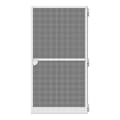 Miniatyrbillede 1 af 4: Myggenet Dør Glasfiber Aluminium Hvid 100x210 cm - Effektivt insektnet til døren i hvid farve, lavet af glasfiber og aluminium.