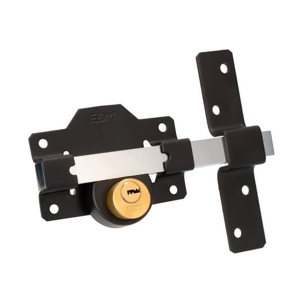 Sikkerhedslås EDM 83 x 170 mm Ø26 mm - Robust og pålideligt lås til sikkerhed og beskyttelse af dine ejendele.