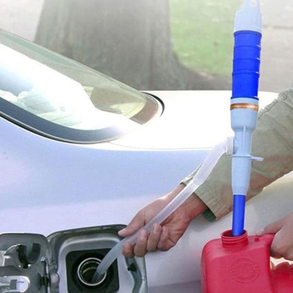 Bensin-/Olje-/Vattenslang med Elektrisk Pump