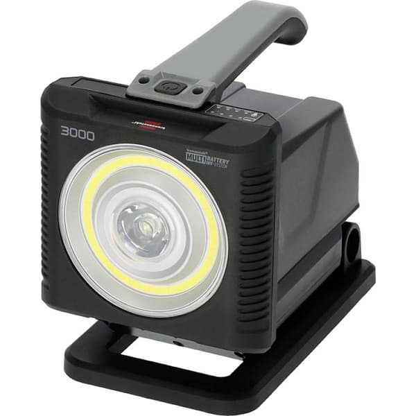 Brennenstuhl Multi batteri HL 3000 Batteridriven byggstrålkastare 20 W 2160 lm 1173730000 Svart