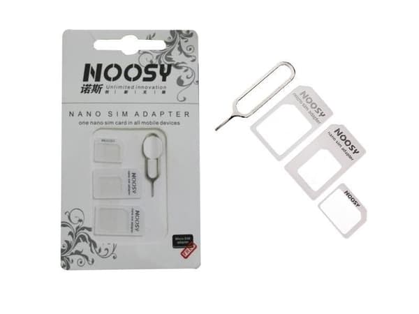 SIM adaptrar / Nano SIM / Micro SIM med luckpinne för iPhone