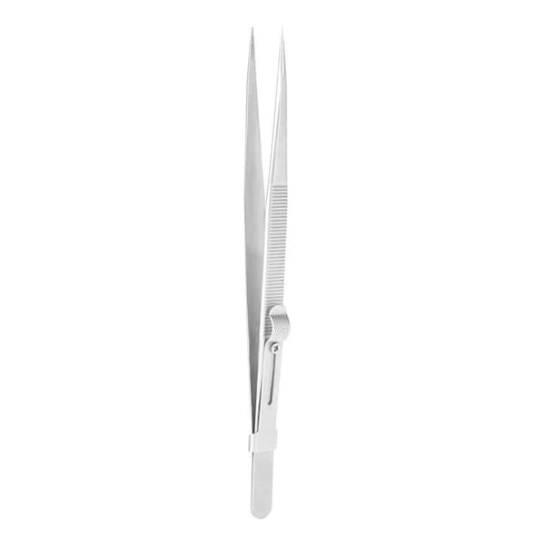Justerbar Rak Pincett / Tweezer i Rostfritt Stål