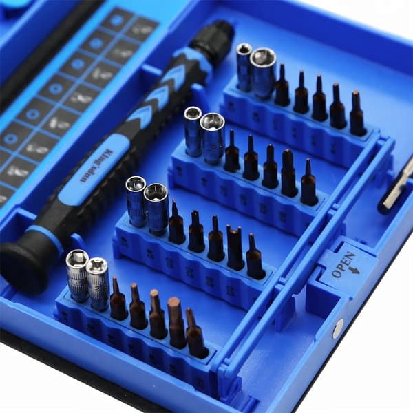 Precision Skruvmejselset S2 med 38 Delar