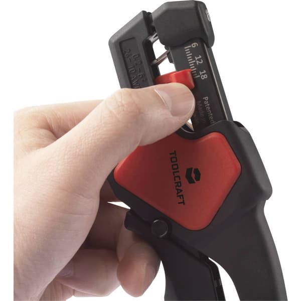 TOOLCRAFT TO-7752540 Avisoleringstång Inkl. kabelavbitare, inkl. avisoleringsverktyg