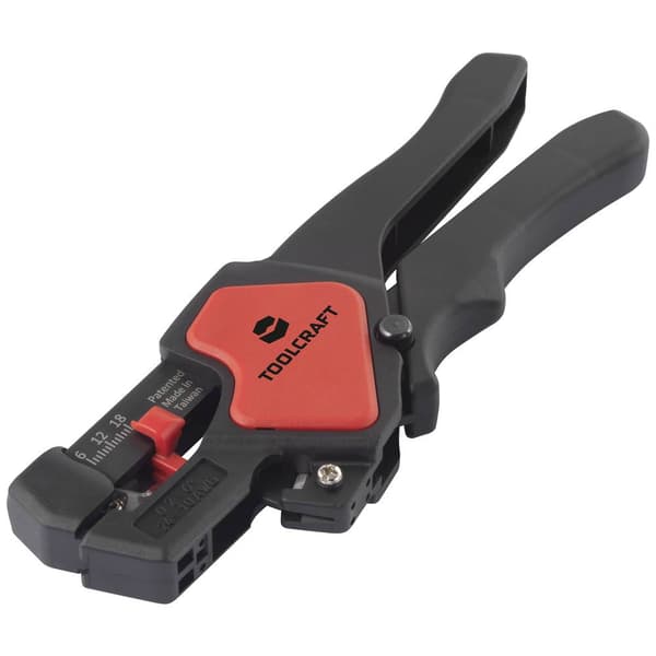 TOOLCRAFT TO-7752540 Avisoleringstång Inkl. kabelavbitare, inkl. avisoleringsverktyg
