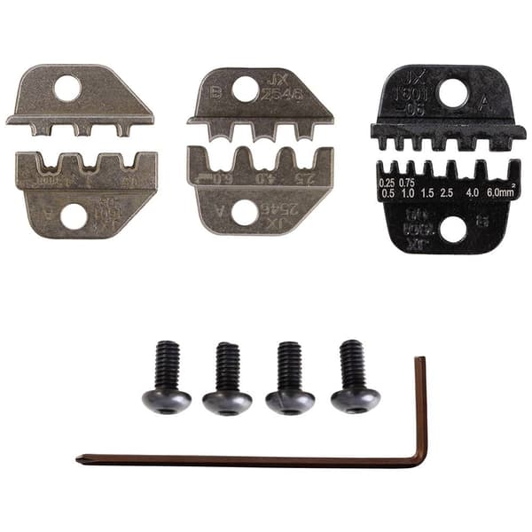 Quadrios 22T022 22T022 Reservbearbetningssats Ändhylsor, Flat kontakthylsa, Kontaktdon solcell 0.25 till 6 mm²