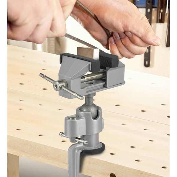 TOOLCRAFT Skruvstycke TO-7565019 Käkbredd: 78 mm Spännvidd (max.): 50 mm