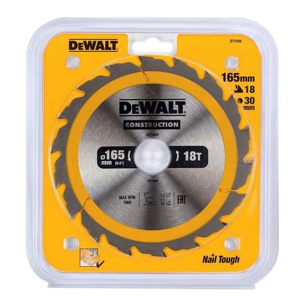 Dewalt Skæreskive 165 x 30 mm - Kraftfuld og holdbar skæreskive til professionel brug. Høj kvalitet fra Dewalt.