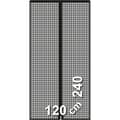 Miniatyrbillede 3 af 6: Magnetisk insektnet til døre, antracitgrå, 120 x 240 cm - Schellenberg Døre i Glasfiber