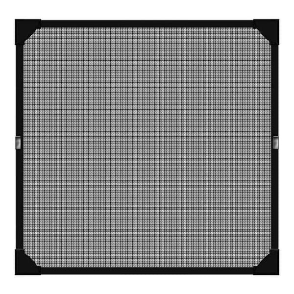 Myggnät Schellenberg Magnetic Med ram Glasfiber Antracitgrå (100 x 120 cm)