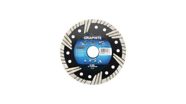 Grafiittitimanttilevy 115x22x6,0x2,4mm Turbo MPA EN13236
